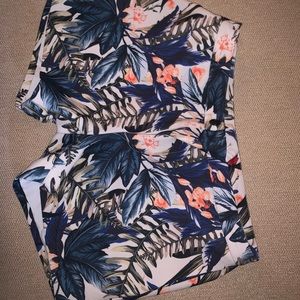 Tropical Floral Shorts